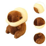 Maxbell 5xCapybara Plush Toy Keychain Funny Car Keychain for Family Girls Boys Friends Style B