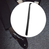 Maxbell 6xShoe Horn with Hanging Hole Portable Shoehorn for Children Women Men Elderly Black
