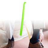 Maxbell Shoe Horn with Hanging Hole Portable Shoehorn for Children Women Men Elderly Green