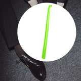 Maxbell Shoe Horn with Hanging Hole Portable Shoehorn for Children Women Men Elderly Green