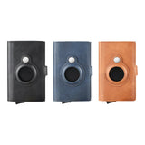 Maxbell Maxbell Card Holder Reusable Enough Space Slim Card Wallet for Outdoor Travel Father Black