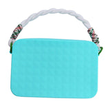 Maxbell Maxbell Silicone Phone Holder for Women Phone Case Holder Beach Tote Bag Accessories Blue