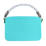Maxbell Maxbell Silicone Phone Holder for Women Phone Case Holder Beach Tote Bag Accessories Blue