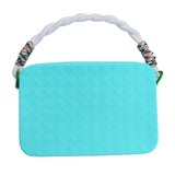 Maxbell Maxbell Silicone Phone Holder for Women Phone Case Holder Beach Tote Bag Accessories Blue