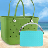 Maxbell Maxbell Silicone Phone Holder for Women Phone Case Holder Beach Tote Bag Accessories Blue