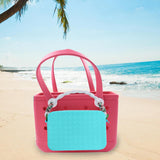 Maxbell Maxbell Silicone Phone Holder for Women Phone Case Holder Beach Tote Bag Accessories Blue
