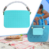 Maxbell Maxbell Silicone Phone Holder for Women Phone Case Holder Beach Tote Bag Accessories Blue
