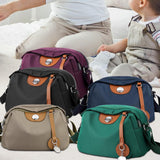 Crossbody Bags for Women Waterproof Shoulder Bag for Shopping Commuting Work purple