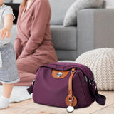 Crossbody Bags for Women Waterproof Shoulder Bag for Shopping Commuting Work purple