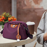 Crossbody Bags for Women Waterproof Shoulder Bag for Shopping Commuting Work purple