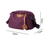 Crossbody Bags for Women Waterproof Shoulder Bag for Shopping Commuting Work purple
