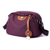 Crossbody Bags for Women Waterproof Shoulder Bag for Shopping Commuting Work purple