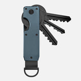 Maxbell Maxbell Key Organizer Minimalist Metal Key Storage Buckle Keychain Father's Day Gift Blue