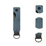 Maxbell Maxbell Key Organizer Minimalist Metal Key Storage Buckle Keychain Father's Day Gift Blue