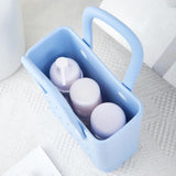 Maxbell 2xBeach Tote Bag Summer Waterproof Open Tote Bag for Women Lightweight Handbag Light Blue