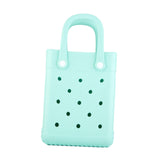 Maxbell 3xBeach Tote Bag Summer Waterproof Open Tote Bag for Women Lightweight Handbag Light Green