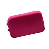 Maxbell 3xSilicone Insert Purse for Beach Tote Bag Card Holder Waterproof Card Case Rose Red