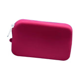 Maxbell 4xSilicone Insert Purse for Beach Tote Bag Card Holder Waterproof Card Case Rose Red