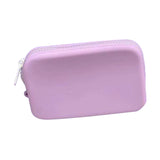 Maxbell 2xSilicone Insert Purse for Beach Tote Bag Card Holder Waterproof Card Case Light Purple