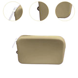 Maxbell 4xSilicone Insert Purse for Beach Tote Bag Card Holder Waterproof Card Case Khaki
