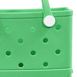 Maxbell 2xWashable Tote Bag Waterproof Handbag Organizer Fashion Summer Kids Beach Bag Green