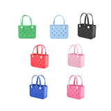 Maxbell 3xWashable Tote Bag Waterproof Handbag Organizer Fashion Summer Kids Beach Bag Green