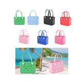Maxbell 3xWashable Tote Bag Waterproof Handbag Organizer Fashion Summer Kids Beach Bag Green