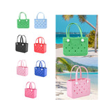 Maxbell 3xWashable Tote Bag Waterproof Handbag Organizer Fashion Summer Kids Beach Bag Green