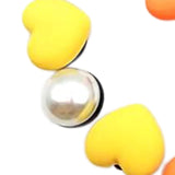 Maxbell 2xBeach Bag Accessories Charms Heart Charm Inserts for Festival Summer Outdoor Style A