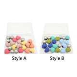 Maxbell 4xBeach Bag Accessories Charms Heart Charm Inserts for Festival Summer Outdoor Style A