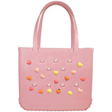 Maxbell 3xBeach Bag Accessories Charms Heart Charm Inserts for Festival Summer Outdoor Style A