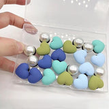 Maxbell 3xBeach Bag Accessories Charms Heart Charm Inserts for Festival Summer Outdoor Style B