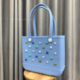 Maxbell 3xBeach Bag Accessories Charms Heart Charm Inserts for Festival Summer Outdoor Style B