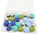 Maxbell 3xBeach Bag Accessories Charms Heart Charm Inserts for Festival Summer Outdoor Style B