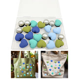 Maxbell 5xBeach Bag Accessories Charms Heart Charm Inserts for Festival Summer Outdoor Style B