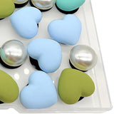 Maxbell 3xBeach Bag Accessories Charms Heart Charm Inserts for Festival Summer Outdoor Style B