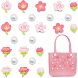 Maxbell 5xBeach Bag Flower Charms Accessories Stylish Beach Totes Accessories Inserts, Style A