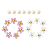 Maxbell 5xBeach Bag Flower Charms Accessories Stylish Beach Totes Accessories Inserts, Style C
