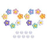 Maxbell 2xBeach Bag Flower Charms Accessories Stylish Beach Totes Accessories Inserts, Style E
