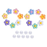 Maxbell 2xBeach Bag Flower Charms Accessories Stylish Beach Totes Accessories Inserts, Style E