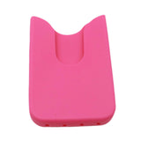 Maxbell 2xPhone Holder for Tote Bag Modern Decorative Silicone Insert Travel Organizer Pink
