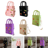 Maxbell 3xHole Bag Waterproof Easy to Clean Open Hole Tote Bag for Travel Holiday Boat Pink