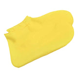 Rain Boots Latex Snow Boots Rain Shoe Covers for Adults Kids Cycling Fishing Yellow L