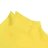 Rain Boots Latex Snow Boots Rain Shoe Covers for Adults Kids Cycling Fishing Yellow L