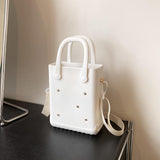 Maxbell 2xBeach Bag Waterproof Fashion Creative Women's Bag for Dating Daily Use White