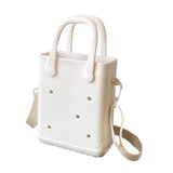 Maxbell 2xBeach Bag Waterproof Fashion Creative Women's Bag for Dating Daily Use White