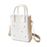 Maxbell 3xBeach Bag Waterproof Fashion Creative Women's Bag for Dating Daily Use White