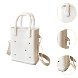 Maxbell 2xBeach Bag Waterproof Fashion Creative Women's Bag for Dating Daily Use White