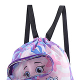 Maxbell Swim Backpack for Wet Swimming Separation for Swimmers Swimming Bag for Kids L Purple