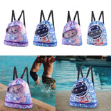 Maxbell Swim Backpack for Wet Swimming Separation for Swimmers Swimming Bag for Kids L Purple